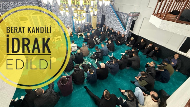 Berat Kandili Programına Yoğun İlgi