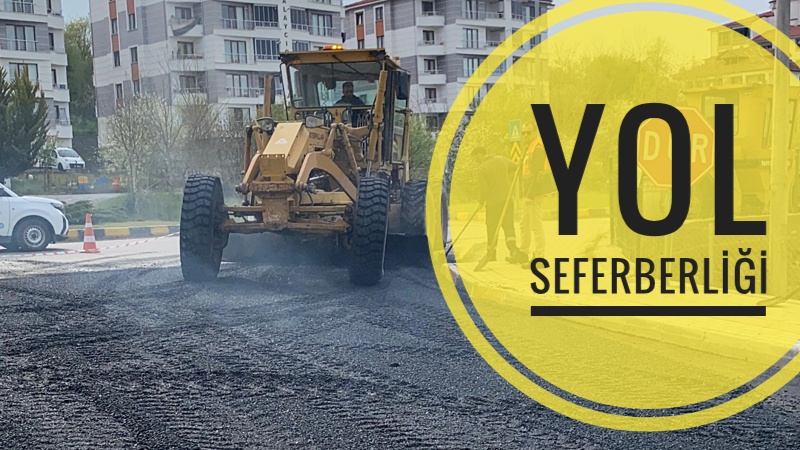 Çaydüzü Mahallesi'nde Yol Seferberliği